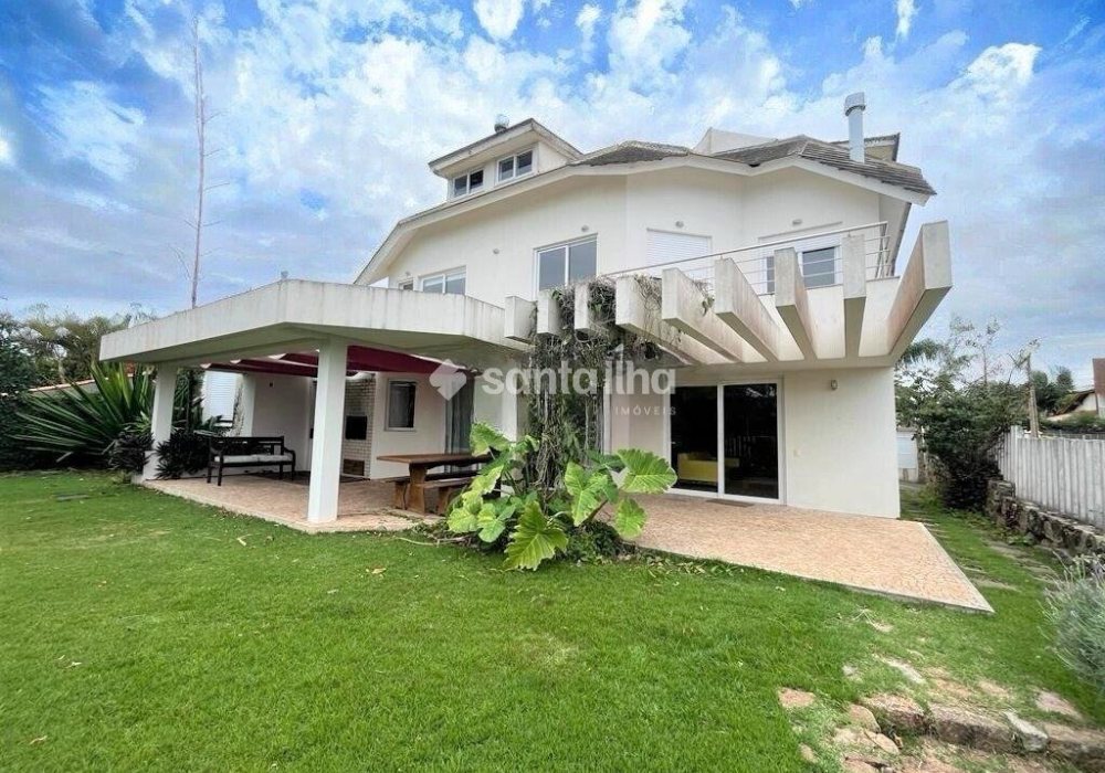 Casa em Condomínio à venda com 460m², 5 quartos, 5 suítes, 4 vagas no bairro Morro das Pedras em Florianópolis - Foto 1