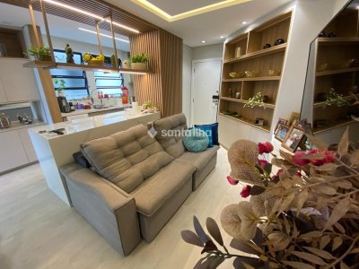 Apartamento à venda com 67m², 2 quartos, 1 suíte, 1 vaga no bairro João Paulo em Florianópolis - Foto 2