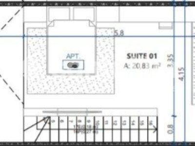 Loft à venda com 70m², 1 quarto, 1 suíte, 1 vaga no bairro Campeche em Florianópolis - Foto 21