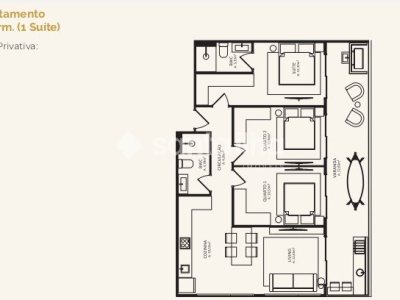 Apartamento à venda com 97m², 3 quartos, 1 suíte, 1 vaga no bairro Morro das Pedras em Florianópolis - Foto 15
