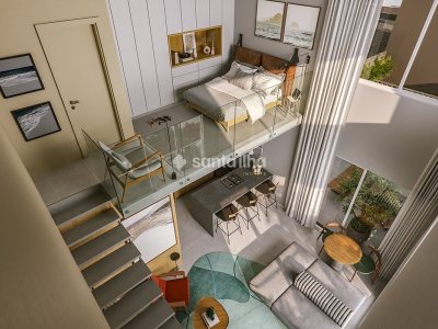 Apartamento à venda com 43m², 1 quarto, 1 suíte, 1 vaga no bairro Ribeirão da Ilha em Florianópolis - Foto 9