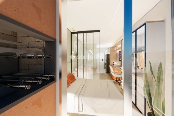 Studio à venda com 34m², 1 quarto no bairro Cachoeira do Bom Jesus em Florianópolis