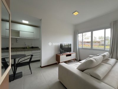 Apartamento para alugar com 43m², 1 quarto, 1 vaga no bairro Ribeirão da Ilha em Florianópolis - Foto 7