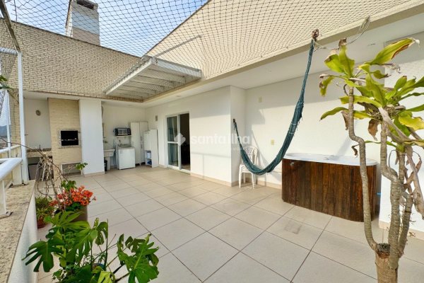Cobertura à venda com 80m², 1 quarto, 1 vaga no bairro Campeche em Florianópolis