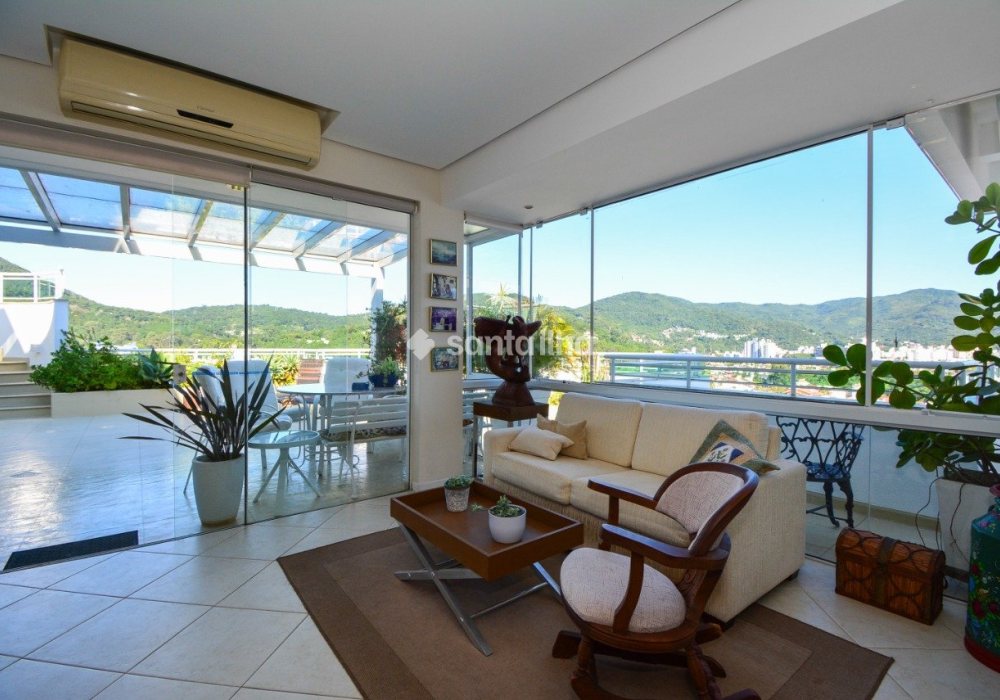 Cobertura à venda com 253m², 3 quartos, 1 suíte, 3 vagas no bairro Itacorubi em Florianópolis - Foto 1