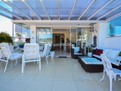 Cobertura à venda com 253m², 3 quartos, 1 suíte, 3 vagas no bairro Itacorubi em Florianópolis - Foto 3