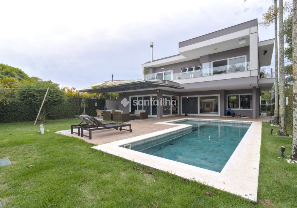 Casa em Condomínio à venda com 429m², 5 quartos, 5 suítes, 4 vagas no bairro Rio Tavares em Florianópolis - Foto 1