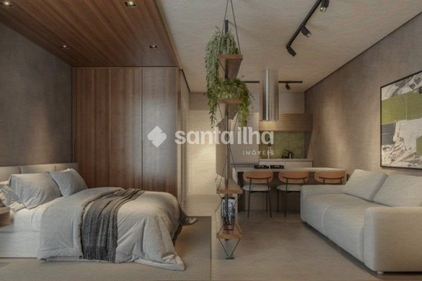 Studio à venda com 37m², 1 quarto, 1 vaga no bairro Campeche em Florianopolis