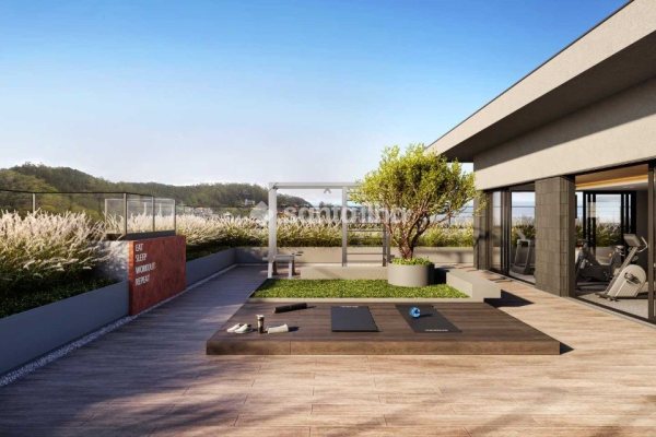 Studio à venda com 35m², 1 quarto, 1 vaga no bairro Saco Grande em Florianópolis