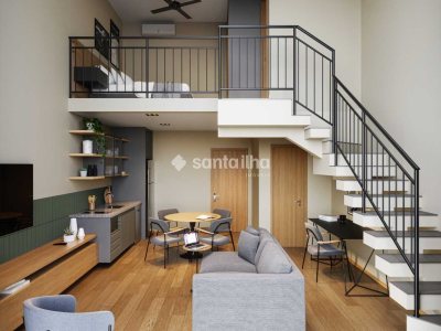 Studio à venda com 35m², 1 quarto, 1 vaga no bairro Saco Grande em Florianópolis - Foto 6