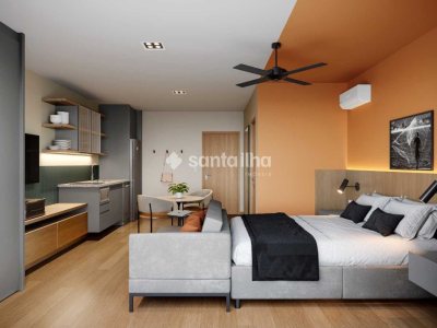 Studio à venda com 35m², 1 quarto, 1 vaga no bairro Saco Grande em Florianópolis - Foto 7