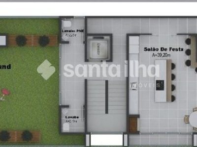 Apartamento à venda com 61m², 2 quartos, 1 suíte, 1 vaga no bairro Ribeirão da Ilha em Florianópolis - Foto 17
