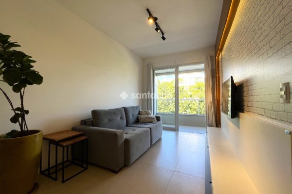Apartamento para alugar com 56m², 1 quarto, 1 vaga no bairro Campeche em Florianopolis