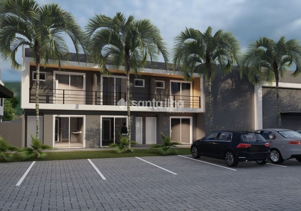 Casa em Condomínio à venda com 92m², 2 quartos, 2 suítes, 1 vaga no bairro Armação em Florianópolis - Foto 1