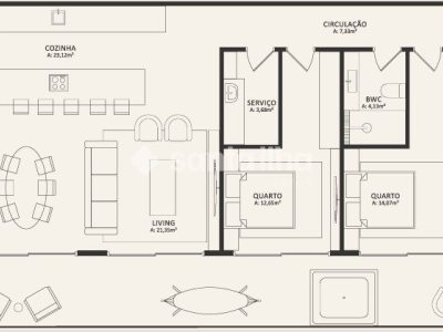 Cobertura à venda com 175m², 3 quartos, 1 suíte, 1 vaga no bairro Morro das Pedras em Florianópolis - Foto 26