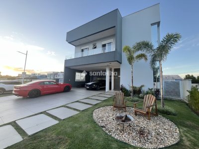 Casa em Condomínio para alugar com 278m², 5 quartos, 4 suítes, 4 vagas no bairro Campeche em Florianopolis - Foto 52