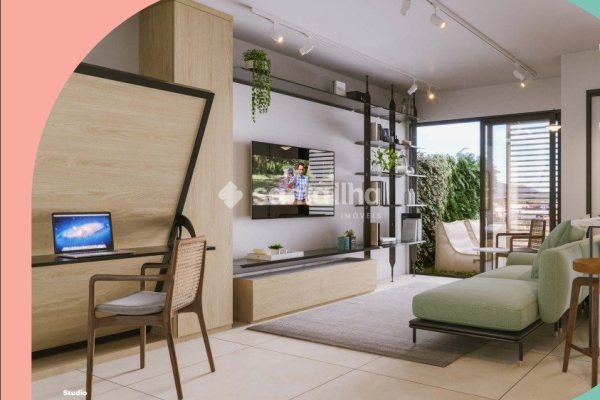 Apartamento à venda com 57m², 1 quarto, 1 vaga no bairro Campeche em Florianópolis