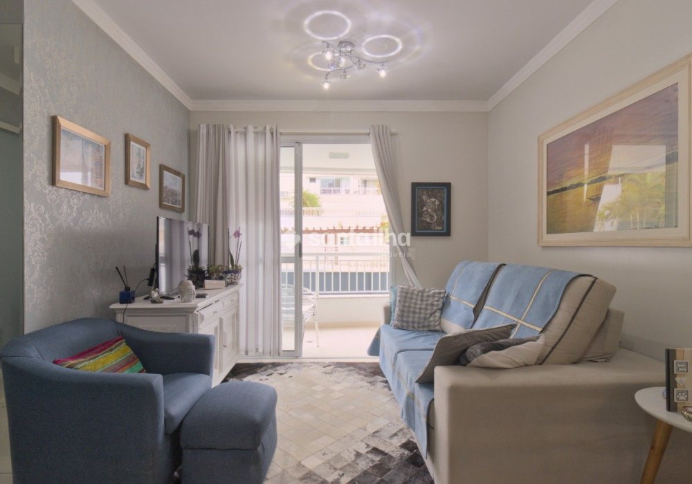 Apartamento à venda com 81m², 2 quartos, 1 suíte, 1 vaga no bairro Itacorubi em Florianópolis - Foto 1