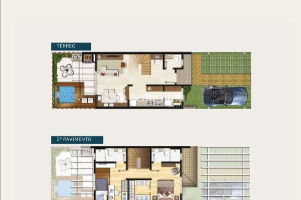 Casa em Condomínio à venda com 78m², 2 quartos, 1 suíte, 1 vaga no bairro Morro das Pedras em Florianópolis