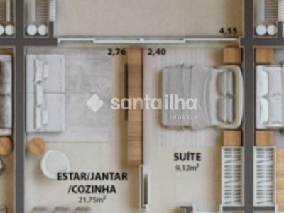 Apartamento à venda com 71m², 1 quarto, 1 suíte, 1 vaga no bairro Campeche em Florianópolis - Foto 6