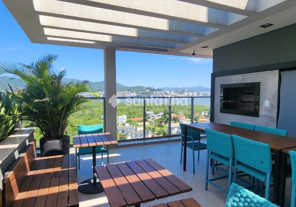 Apartamento à venda com 125m², 3 quartos, 2 suítes, 1 vaga no bairro Cacupé em Florianópolis - Foto 1