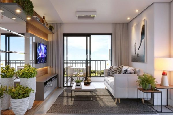 Studio à venda com 32m², 1 quarto, 1 suíte, 1 vaga no bairro Ribeirão da Ilha em Florianópolis