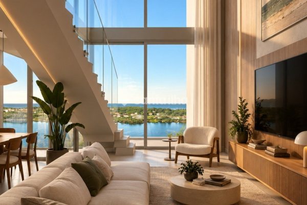 Loft à venda com 54m², 1 quarto, 1 vaga no bairro Campeche em Florianópolis
