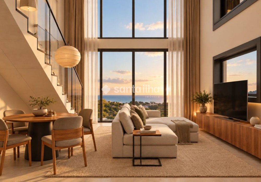 Loft à venda com 54m², 1 quarto, 1 vaga no bairro Campeche em Florianópolis - Foto 1
