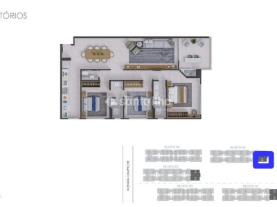 Apartamento à venda com 116m², 3 quartos, 1 suíte, 2 vagas no bairro Campeche em Florianópolis - Foto 11