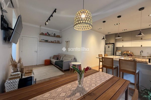Apartamento à venda com 116m², 2 quartos, 1 suíte, 2 vagas no bairro Campeche em Florianópolis