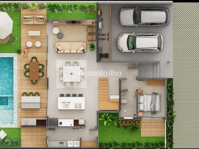 Casa em Condomínio à venda com 327m², 4 quartos, 3 suítes, 2 vagas no bairro Rio Tavares em Florianópolis - Foto 8