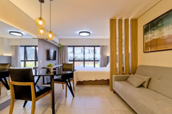 Apartamento à venda com 38m², 1 quarto, 1 suíte, 1 vaga no bairro Campeche em Florianópolis