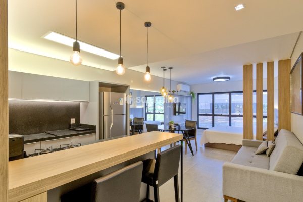 Apartamento à venda com 38m², 1 quarto, 1 suíte, 1 vaga no bairro Campeche em Florianópolis