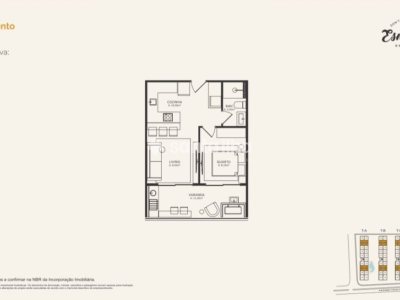 Apartamento à venda com 45m², 1 quarto, 1 vaga no bairro Morro das Pedras em Florianópolis - Foto 3