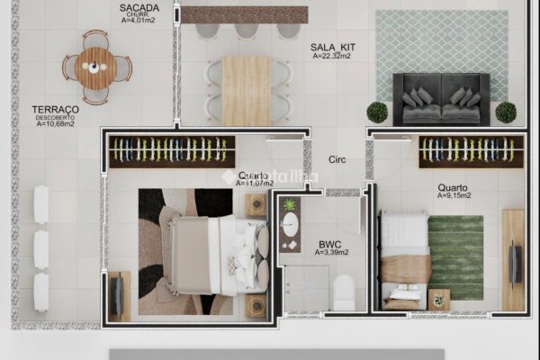 Apartamento à venda com 70m², 2 quartos no bairro Carvoeira em Florianópolis
