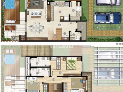 Casa em Condomínio à venda com 101m², 3 quartos, 1 suíte, 1 vaga no bairro Morro das Pedras em Florianópolis - Foto 3