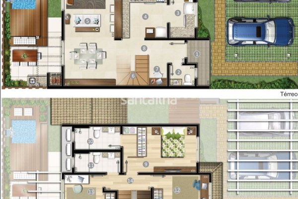 Casa em Condomínio à venda com 101m², 3 quartos, 1 suíte, 1 vaga no bairro Morro das Pedras em Florianópolis