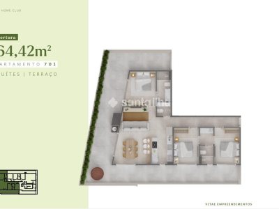 Cobertura à venda com 164m², 3 quartos, 3 suítes, 2 vagas no bairro Lagoa da Conceição em Florianópolis - Foto 22