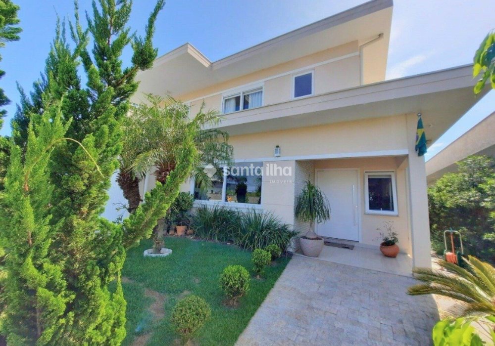 Casa em Condomínio à venda com 313m², 6 quartos, 6 suítes, 2 vagas no bairro Campeche em Florianópolis - Foto 1
