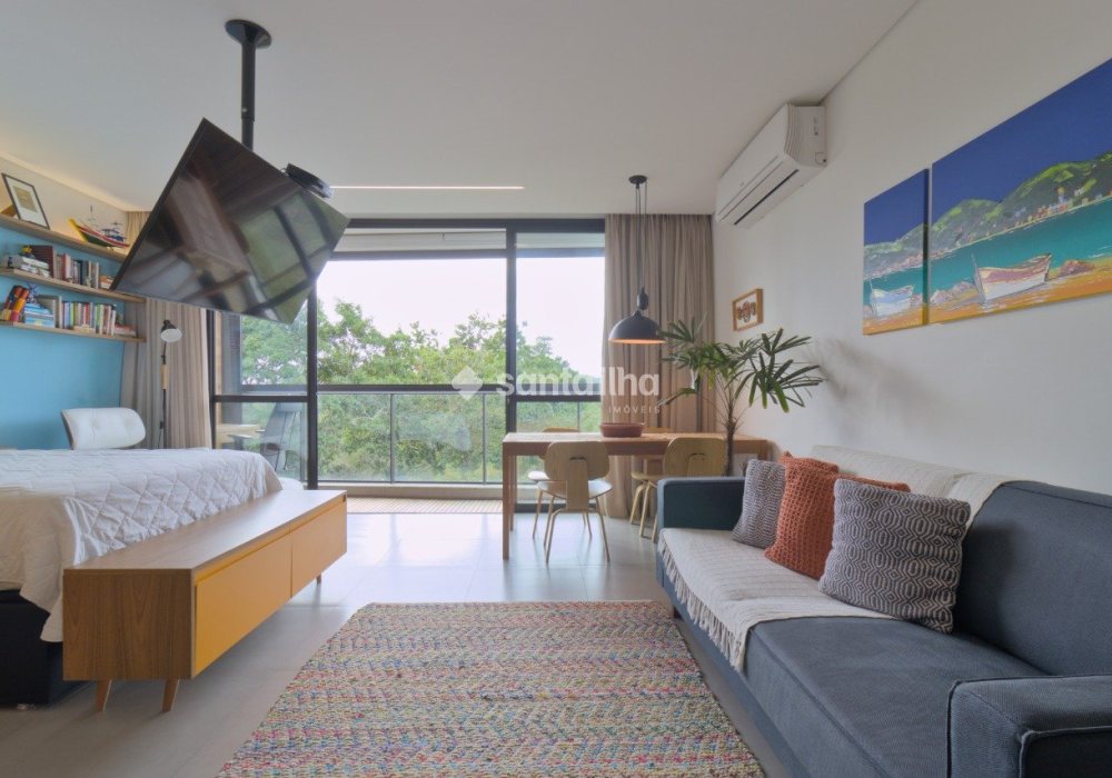 Studio à venda com 47m², 1 quarto, 1 suíte, 1 vaga no bairro Campeche em Florianópolis - Foto 1