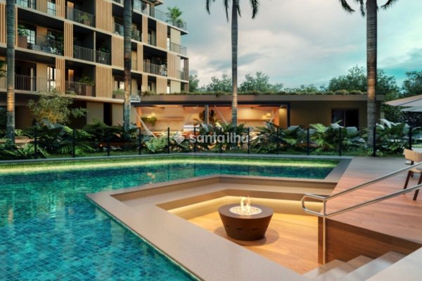 Apartamento à venda com 45m², 1 quarto, 1 vaga no bairro Morro das Pedras em Florianópolis