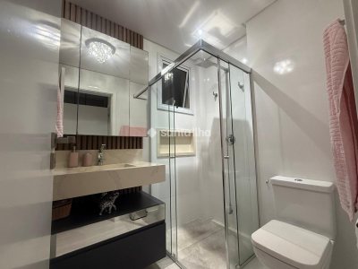 Apartamento à venda com 102m², 3 quartos, 1 suíte, 2 vagas no bairro Balneário do Estreito em Florianópolis - Foto 8