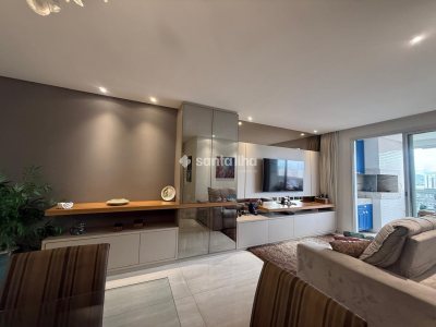 Apartamento à venda com 102m², 3 quartos, 1 suíte, 2 vagas no bairro Balneário do Estreito em Florianópolis - Foto 2