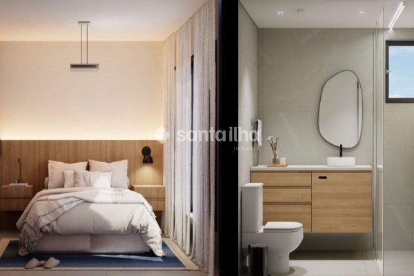 Apartamento à venda com 37m², 1 quarto, 1 vaga no bairro Centro em Florianópolis