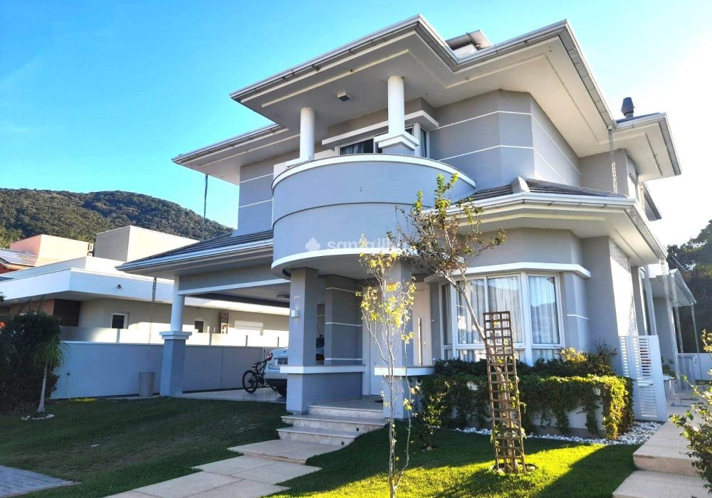 Casa em Condomínio à venda com 283m², 4 quartos, 1 suíte, 2 vagas no bairro Ribeirão da Ilha em Florianópolis - Foto 1
