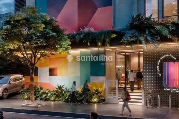 Studio à venda com 16m², 1 quarto, 1 vaga no bairro Centro em Florianópolis