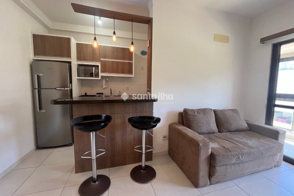 Apartamento para alugar com 52m², 1 quarto, 1 suíte, 1 vaga no bairro Campeche em Florianópolis