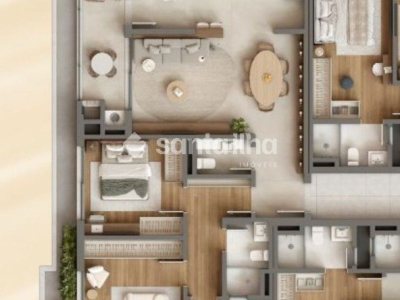 Apartamento à venda com 104m², 3 quartos, 1 suíte, 2 vagas no bairro Campeche em Florianópolis - Foto 16